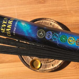 Seven Chakra Incense Sticks (large pack)
