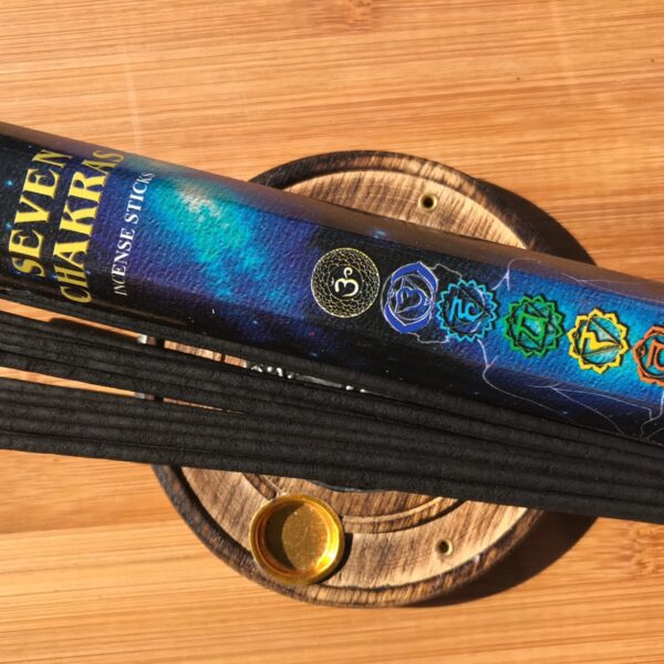 Seven Chakra Incense Sticks (large pack)