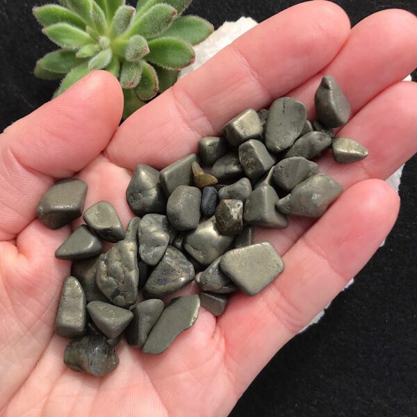 Pyrite Tumbled Stones - Image 2