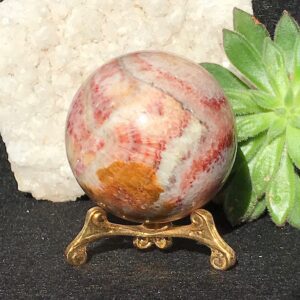 Gold Gemstone Stand