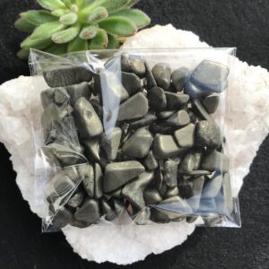 Pyrite Tumbled Stones