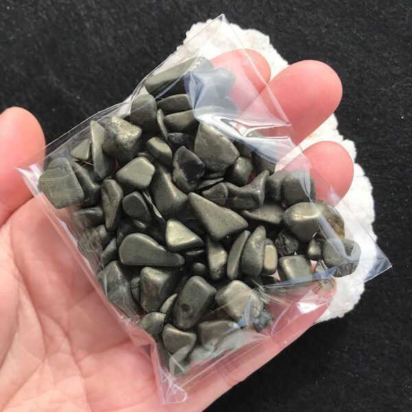Pyrite Tumbled Stones - Image 3