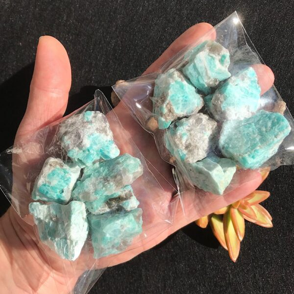 Raw Amazonite Stone - Image 3