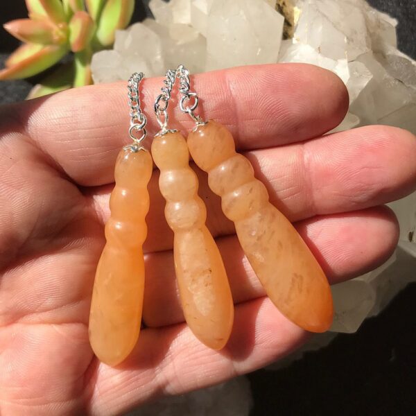 Orange Aventurine Pendulum - Image 2