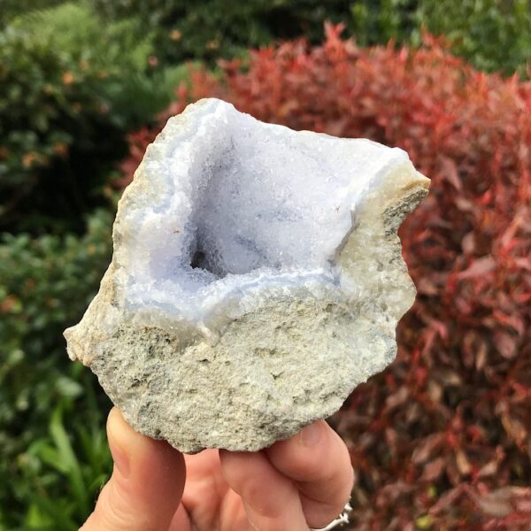 Blue lace Agate Geode - Image 4