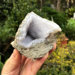Blue lace Agate Geode