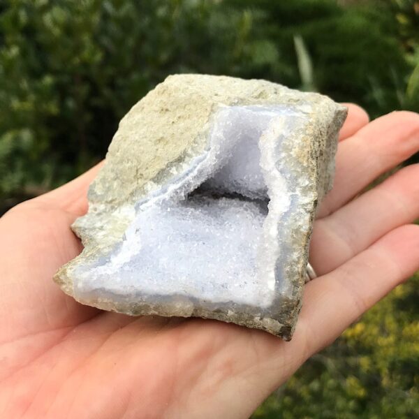 Blue lace Agate Geode - Image 3