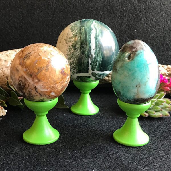 Green Wooden Stand