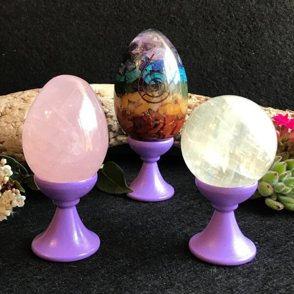 Purple Wooden Stand