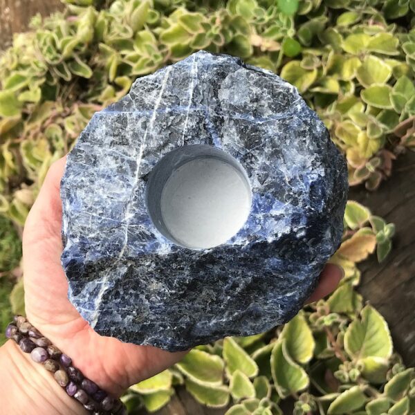 Sodalite Candle Holder - Image 3
