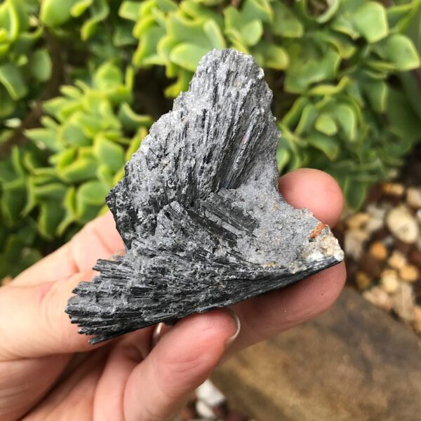 Black Kyanite Fan - Image 2