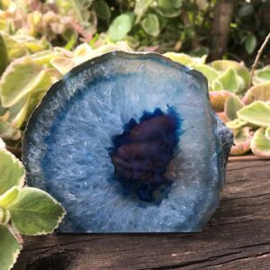 Agate Geode Candle Holder