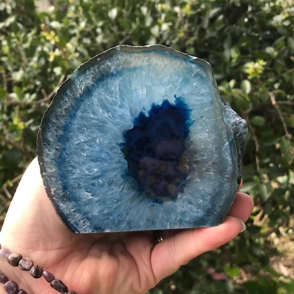 Agate Geode Candle Holder - Image 3