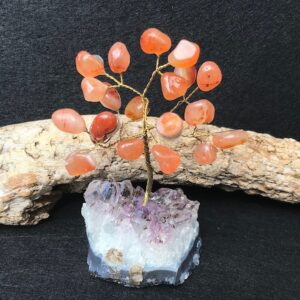 Carnelian Gemstone Tree