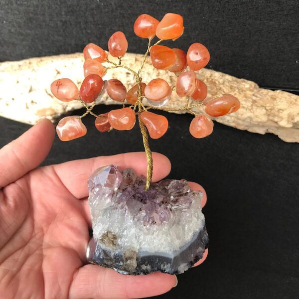 Carnelian Gemstone Tree - Image 3