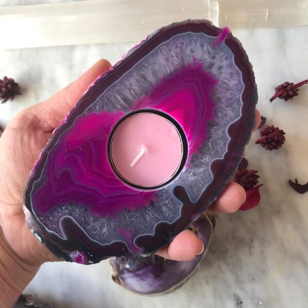 Agate Candle Holder - Image 3