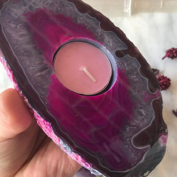 Agate Candle Holder - Image 4