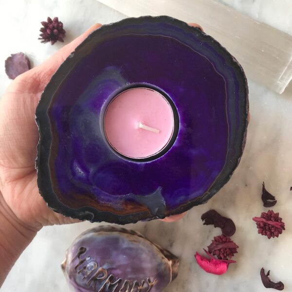 Agate Candle Holder - Image 2