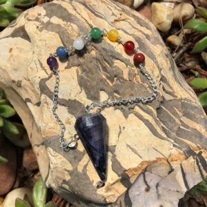 Purple Fluorite Pendulum