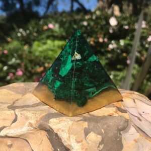 Malachite Orgonite Pyramid