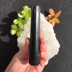 Black Tourmaline Wand