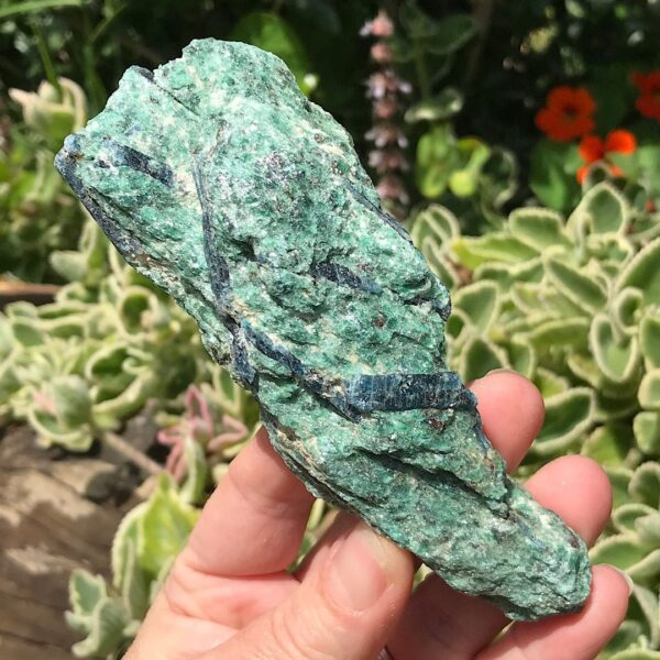 Fuchsite with Blue Kyanite - Image 2
