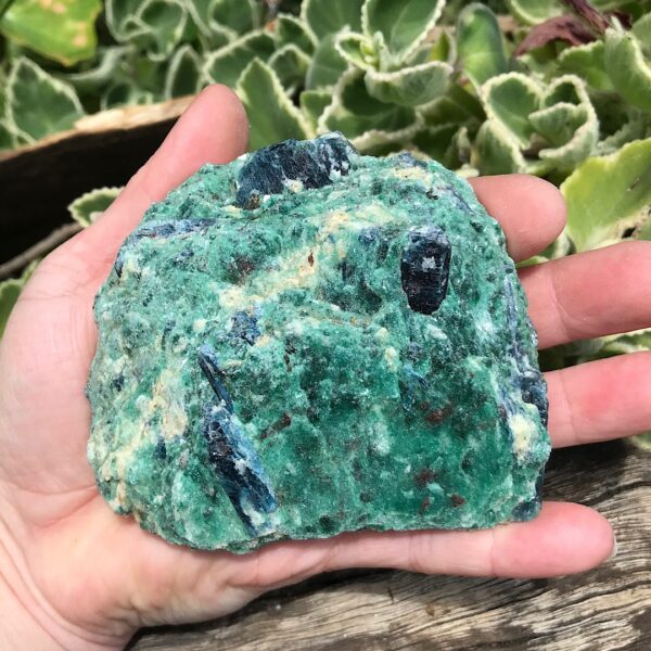 Fuchsite with Blue Kyanite - Image 2