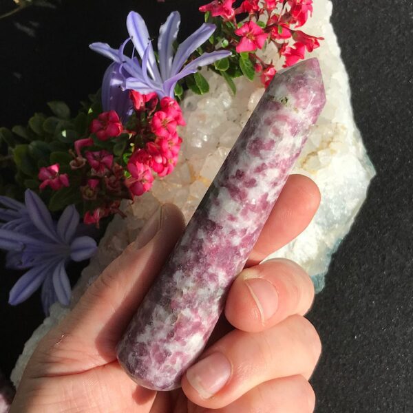 Lepidolite Wand