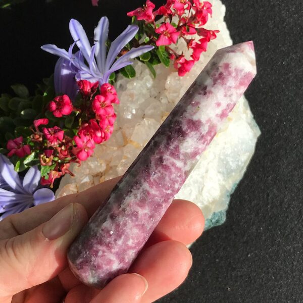 Lepidolite Wand