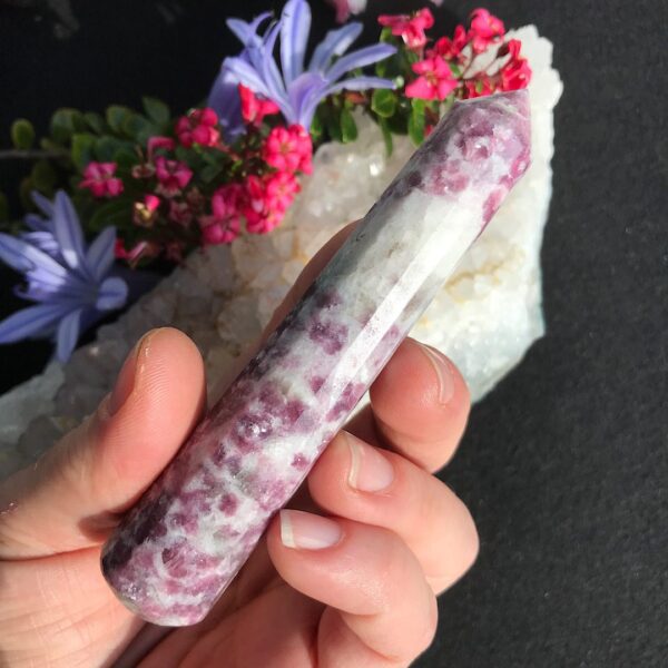 Lepidolite Wand