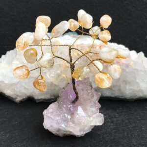 Citrine Gemstone Tree