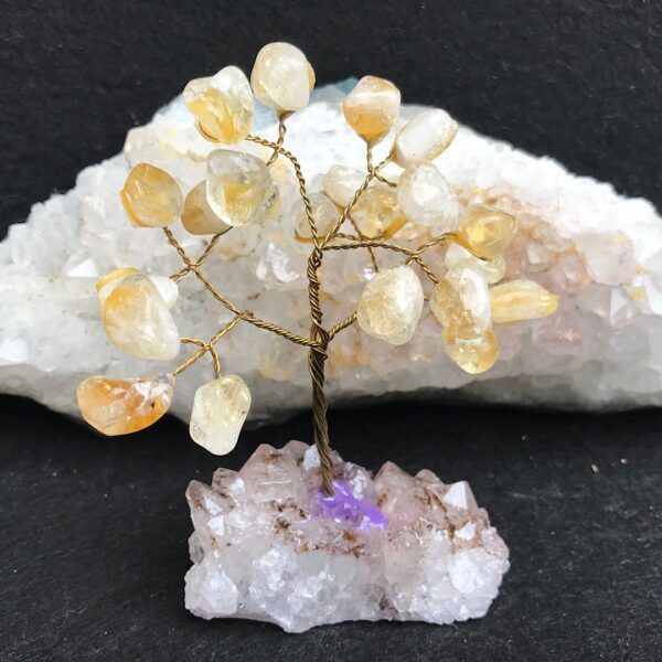 Citrine Gemstone Tree