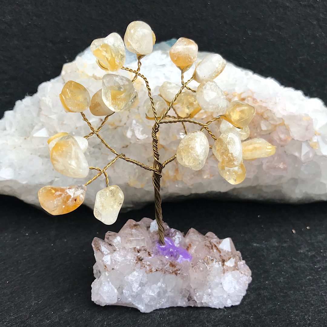 Citrine Gemstone Tree - Crystal Harmony Australia