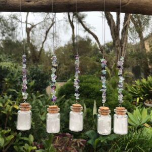 Selenite Hanging Bottle