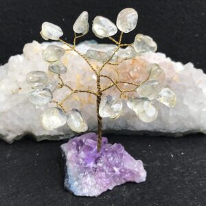Clear Quartz Gemstone Tree