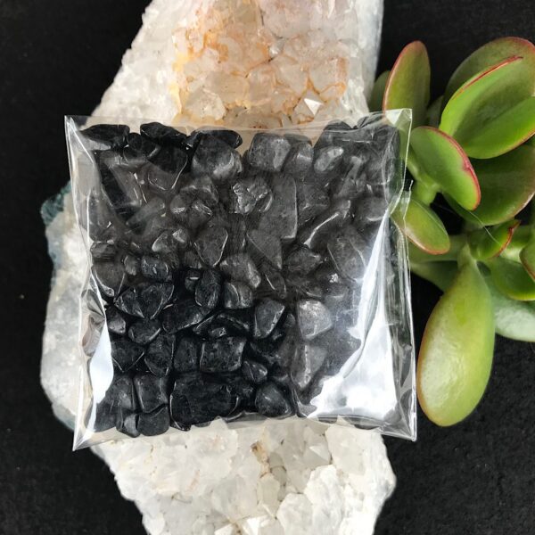 Black Tourmaline Chip Stones