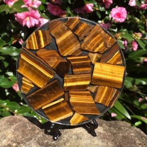 Tigers Eye Plate