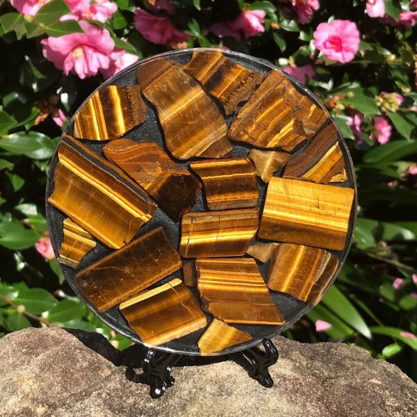 Tigers Eye Plate