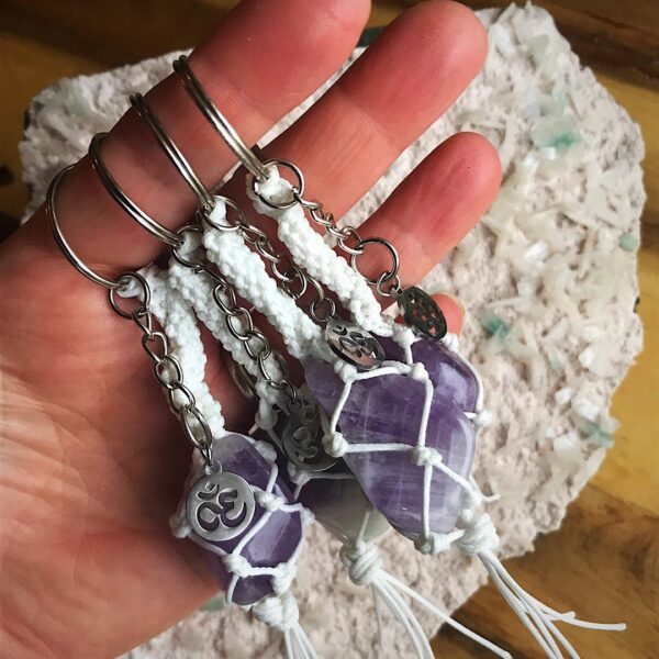 Amethyst Key Chain - Image 3
