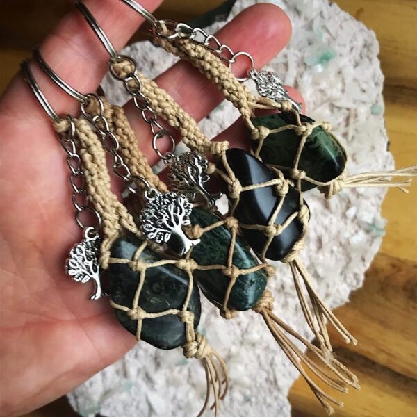 Kambaba Jasper Key Chain - Image 3