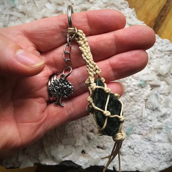 Kambaba Jasper Key Chain - Image 2