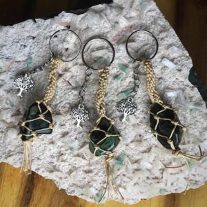 Kambaba Jasper Key Chain