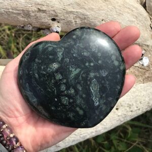 Kambaba Jasper Heart