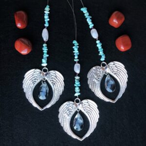 Larimar Angel Wing Sun-Catcher