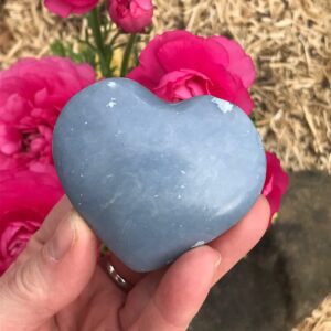 Angelite Heart