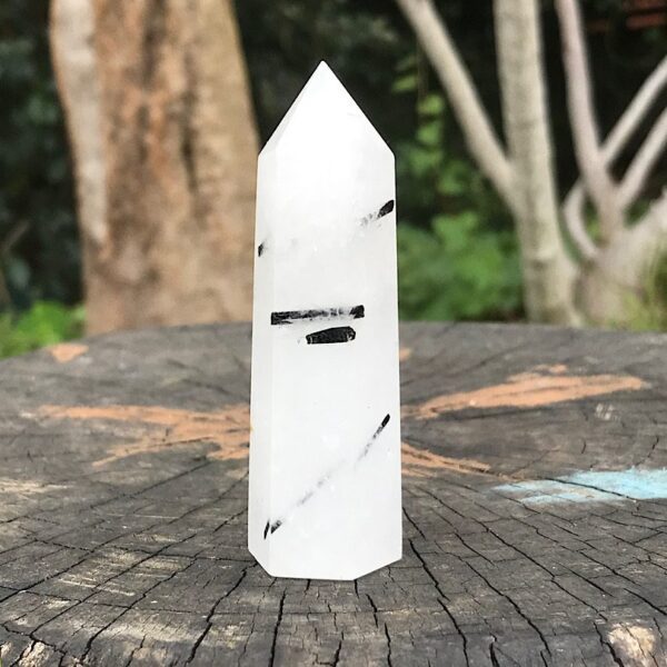 Tourmilated Quartz Tower
