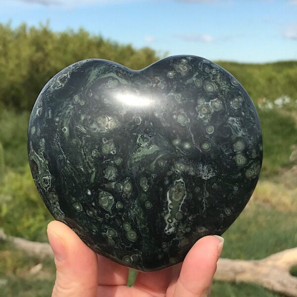 Kambaba Jasper Heart - Image 4