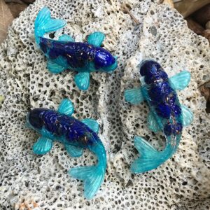 Azurite Koi Orgonite