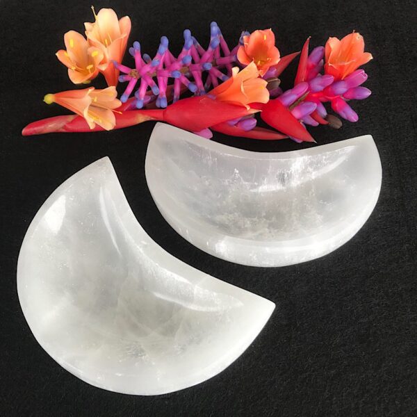 Selenite Moon Bowl - Image 3