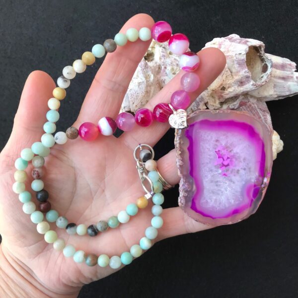 Amazonite Stone Necklace - Image 2